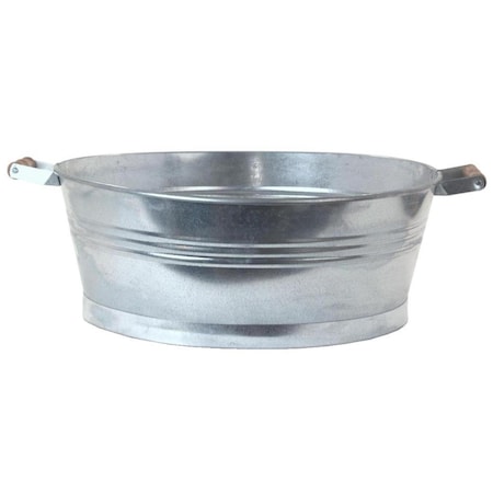 Next2Nature Galvanized Steel Oval Planter - Tub NE2417485